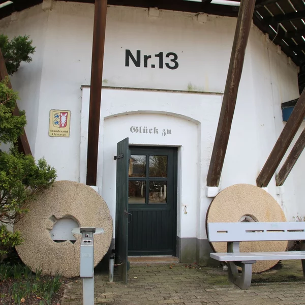 Mühle in Tarp - Eingang