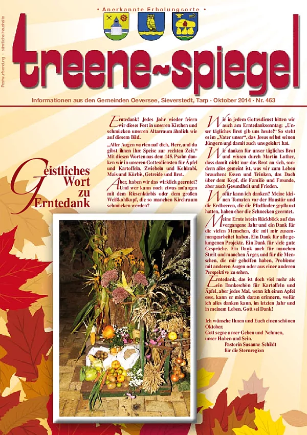 Treenespiegel Oktober 2014