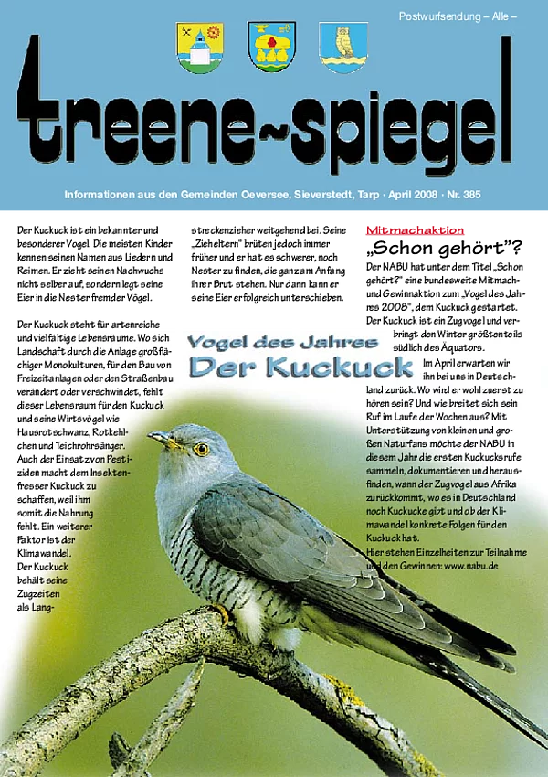 Treenespiegel April 2008