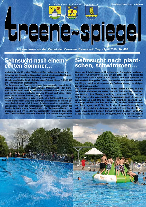 Treenespiegel April 2010