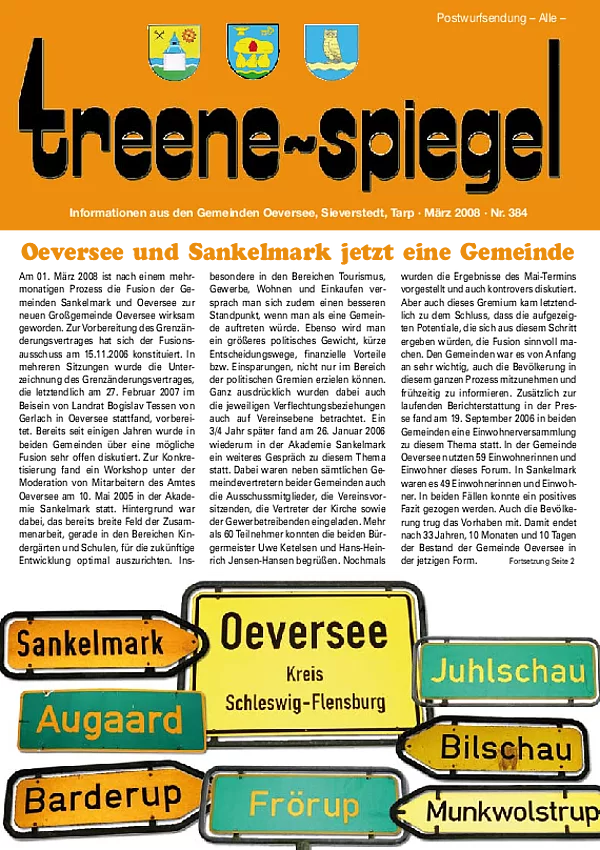 Treenespiegel März 2008