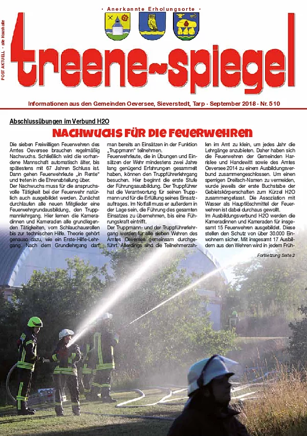 Treenespiegel September 2018