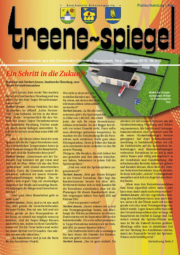 Treenespiegel Oktober 2010