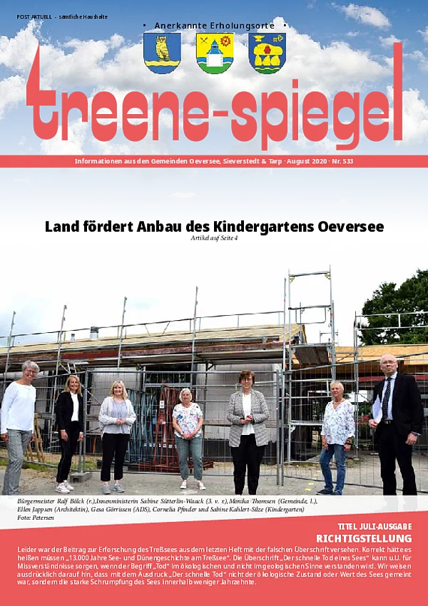Treenespiegel August 2020